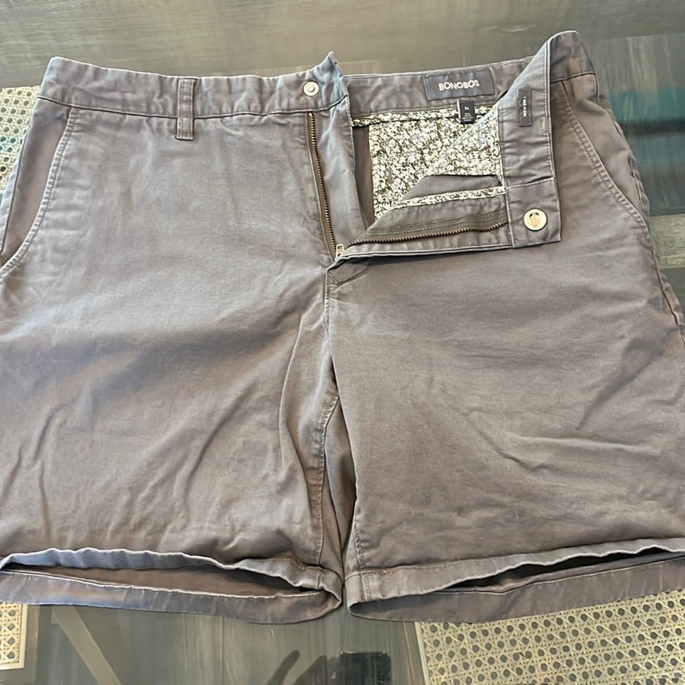 Bonobos Shorts. 7” inseam.